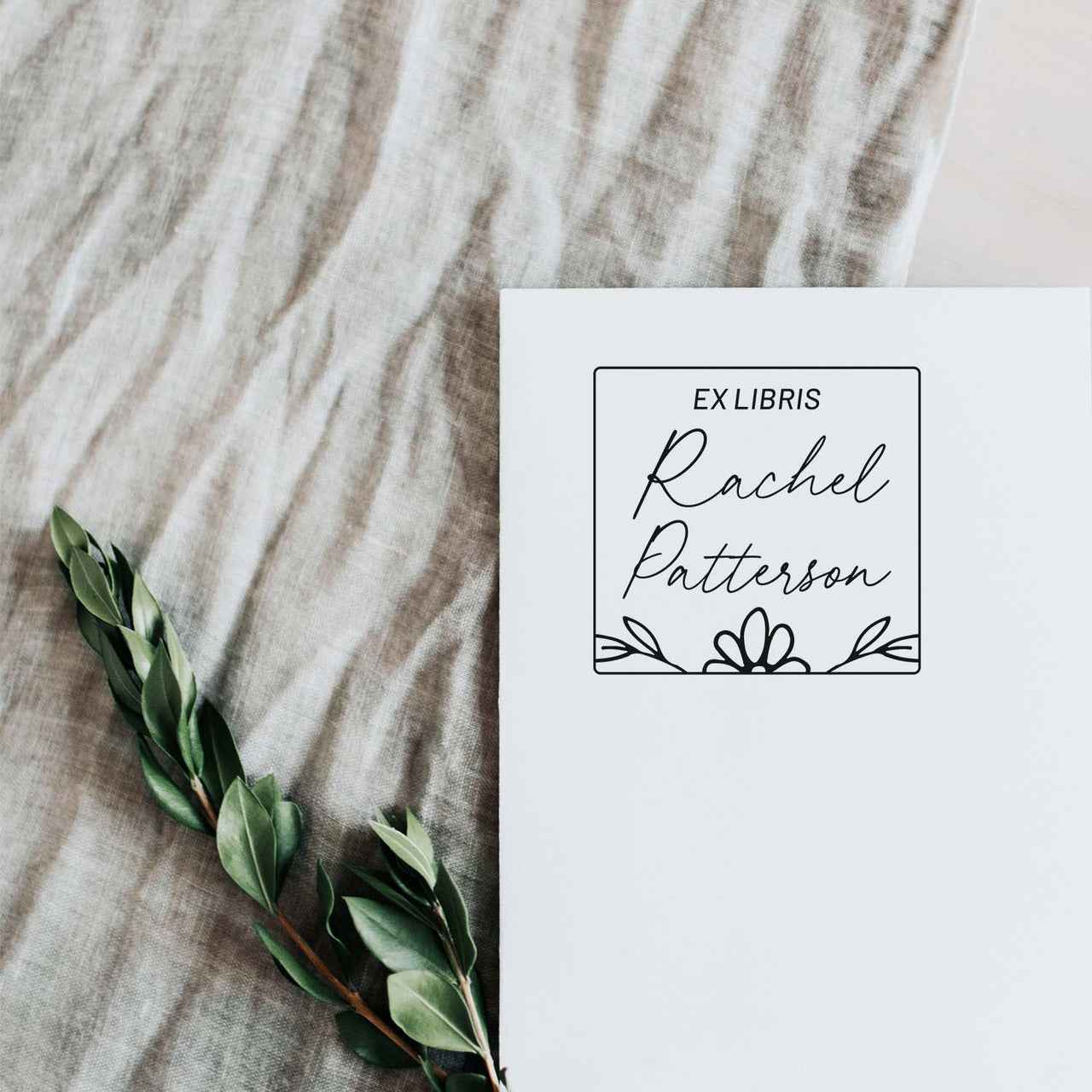 Rachel Book Stamp
