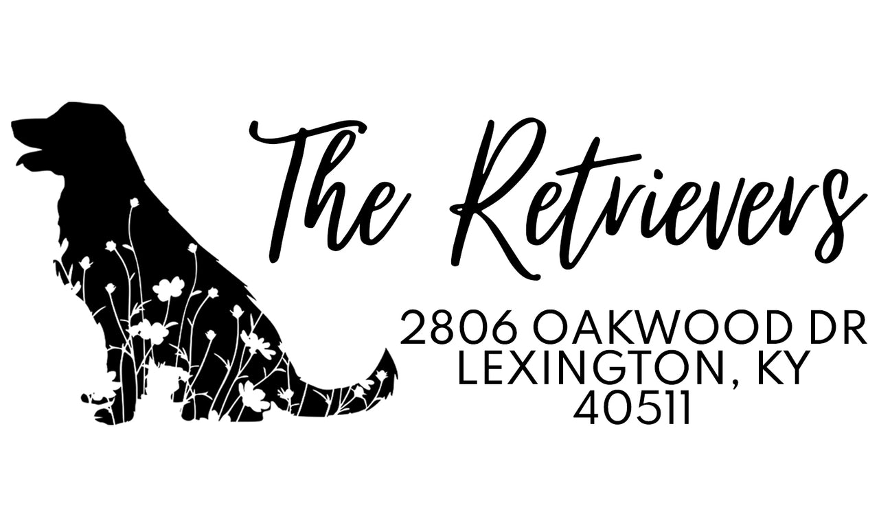 Retriever Address Stamp