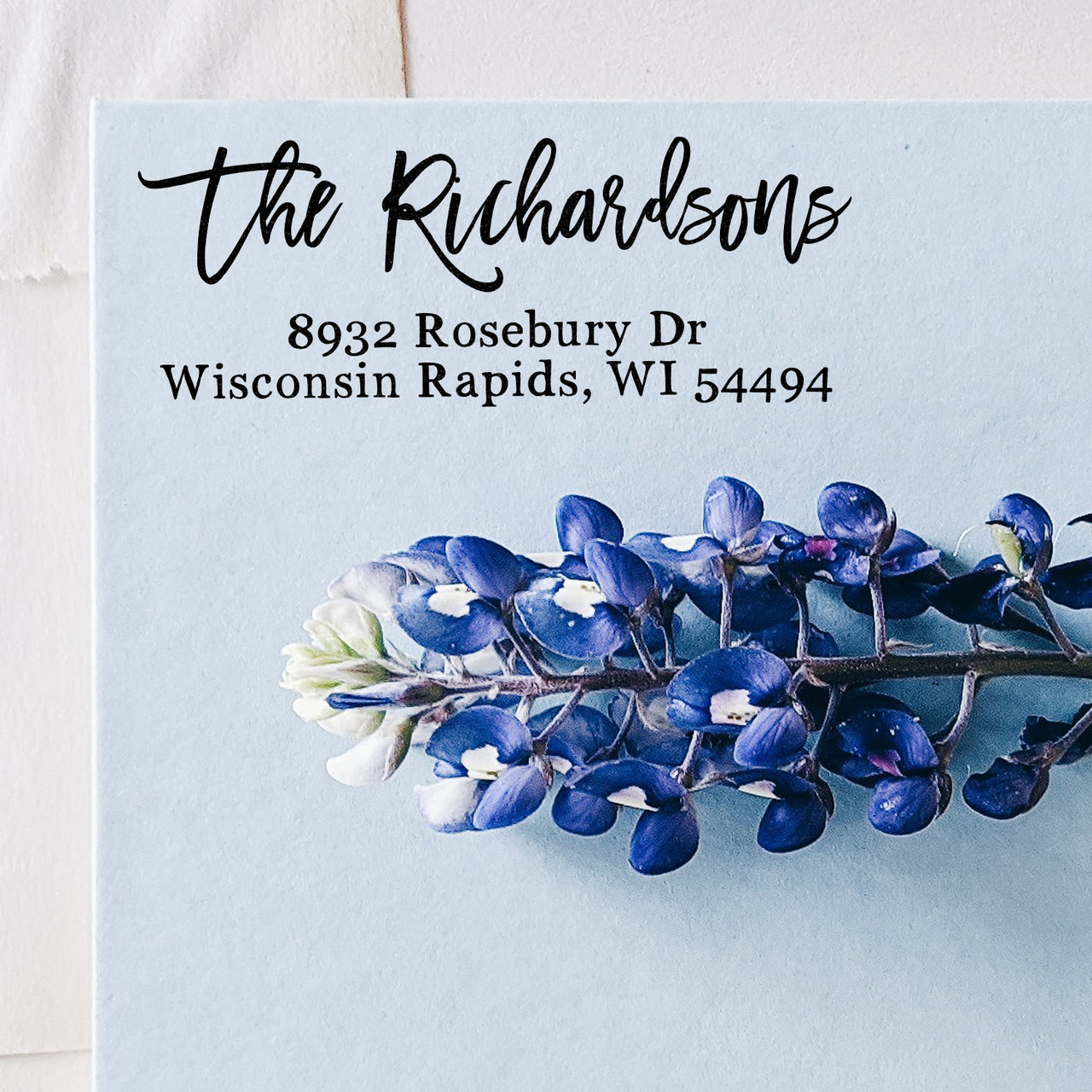 The Richardsons Address Stamp