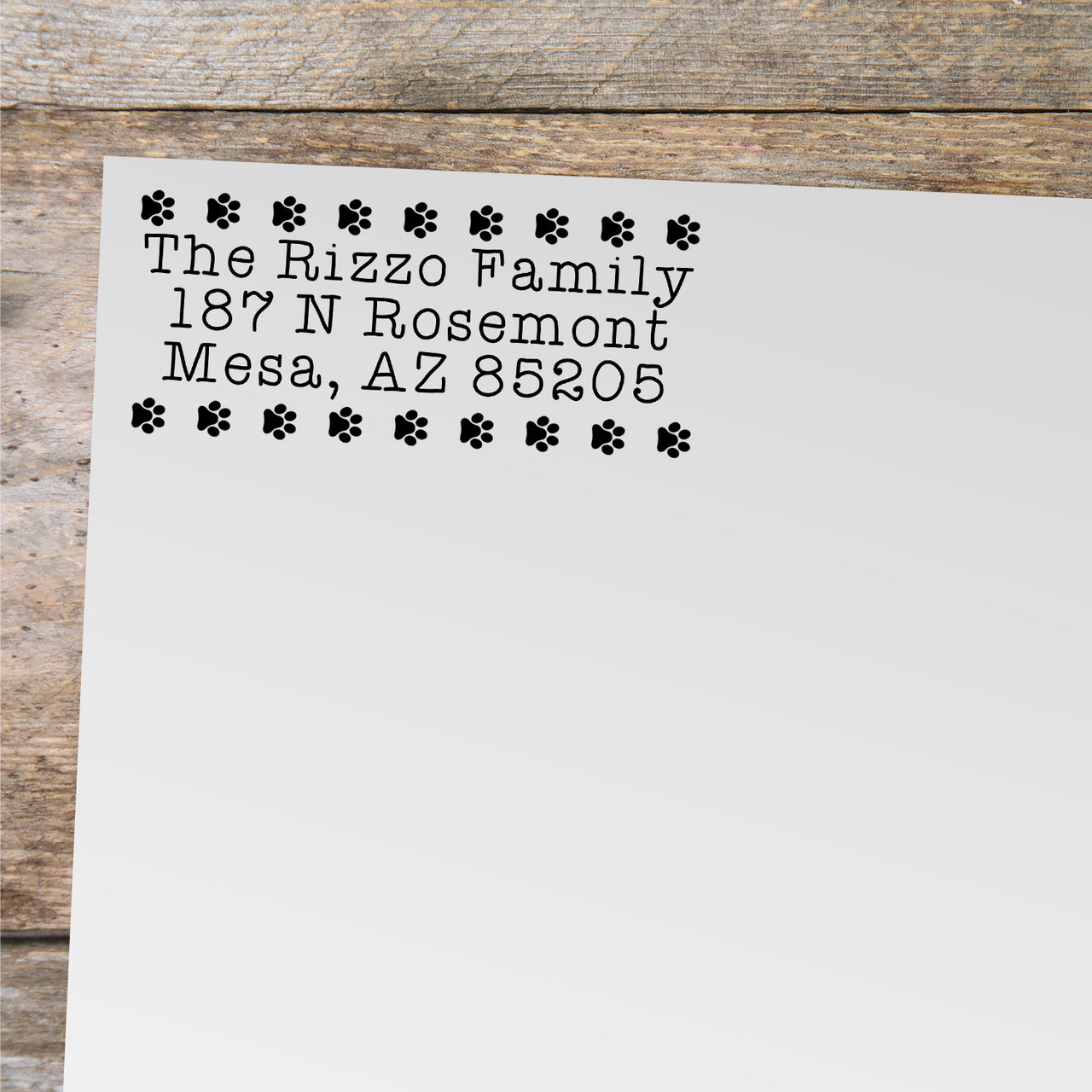 Rizzo Address Stamp