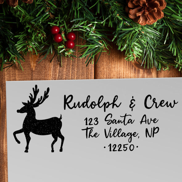 Rudolph Address Stamp