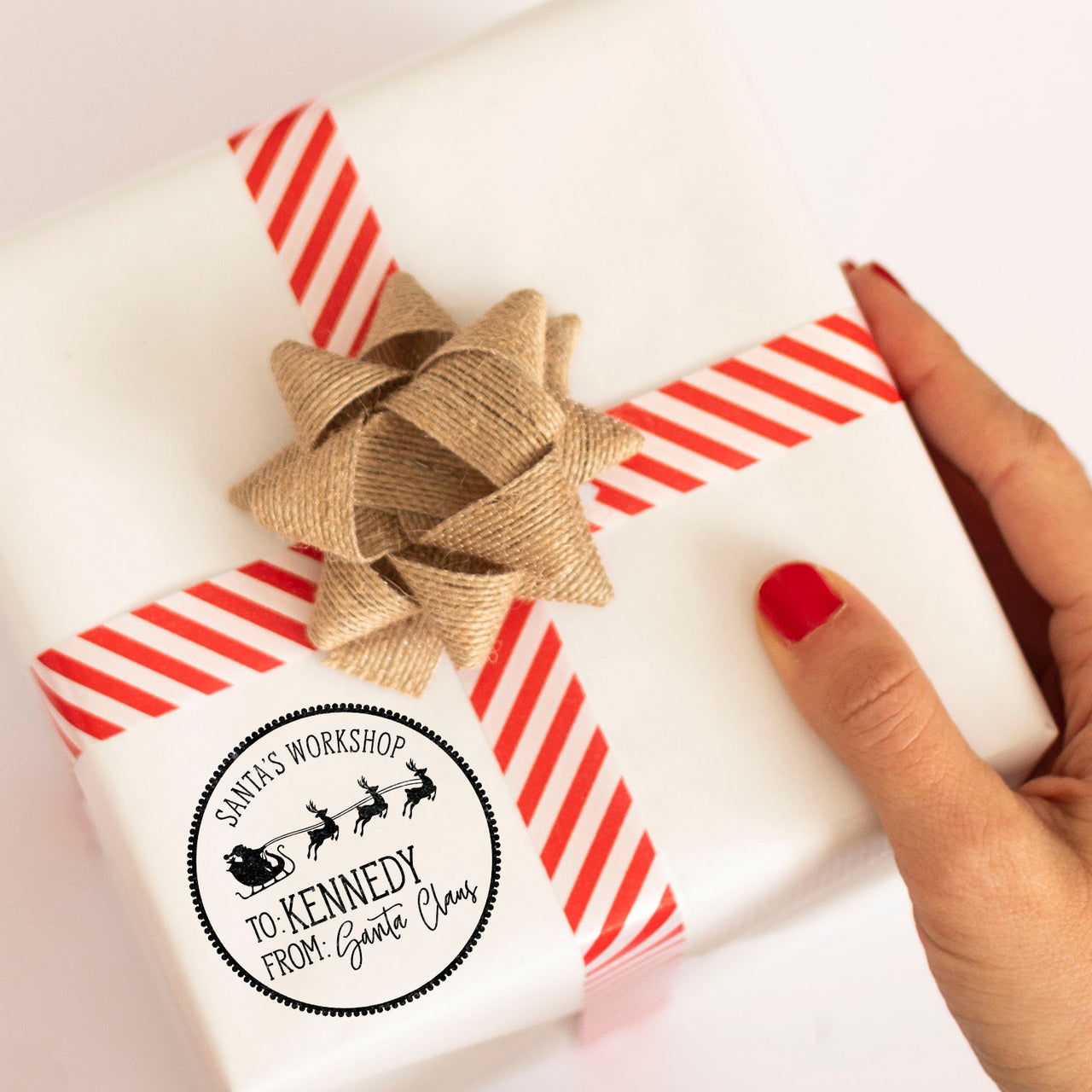Santa's Workshop Stamp