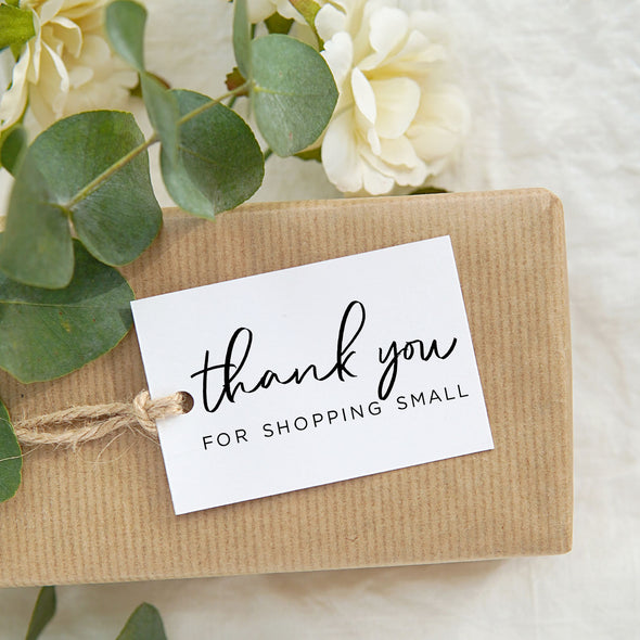 Thank You for Shopping Small Stamp