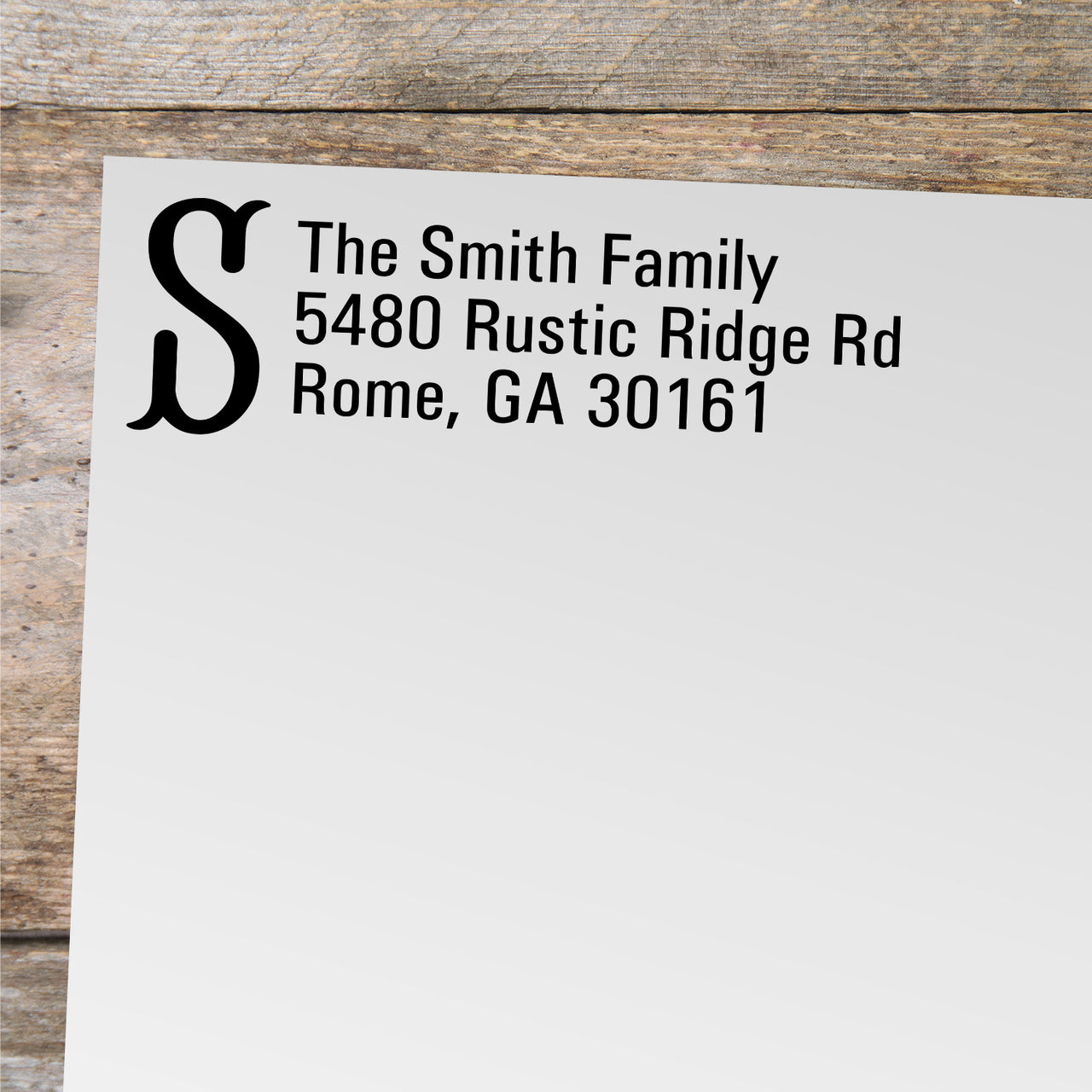 Smith Address Stamp
