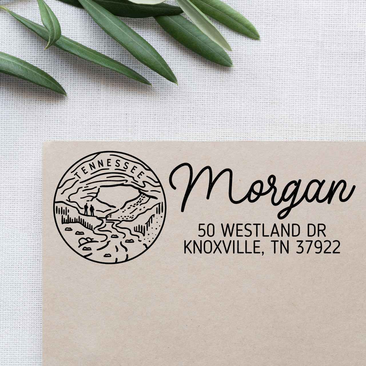 Tennessee Address Stamp