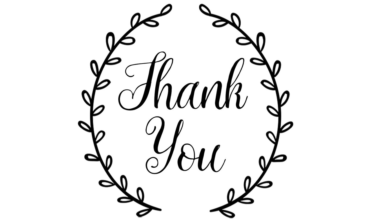 Thank You Wedding Stamp