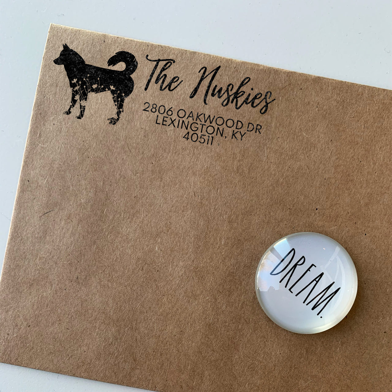 Husky Address Stamp