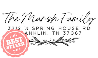 Marsh Address Stamp