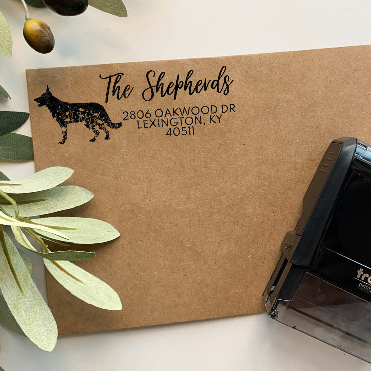 Shepherd Address Stamp