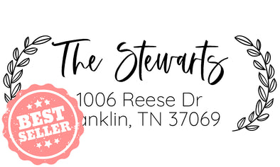 The Stewarts Address Stamp