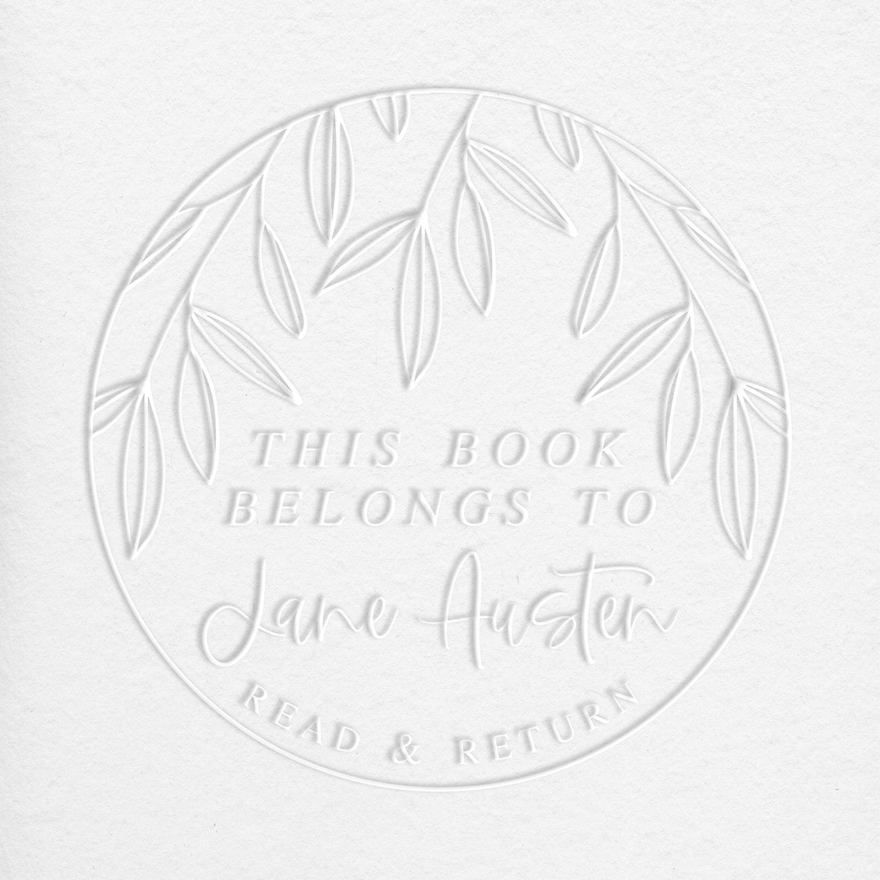 Jane Round Book Embosser
