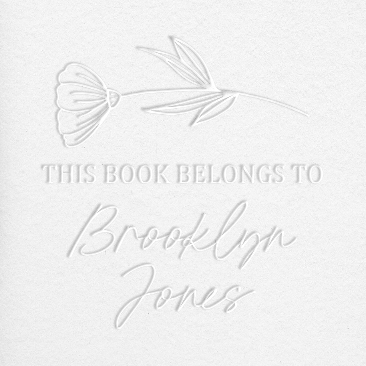 Brooklyn Square Book Embosser