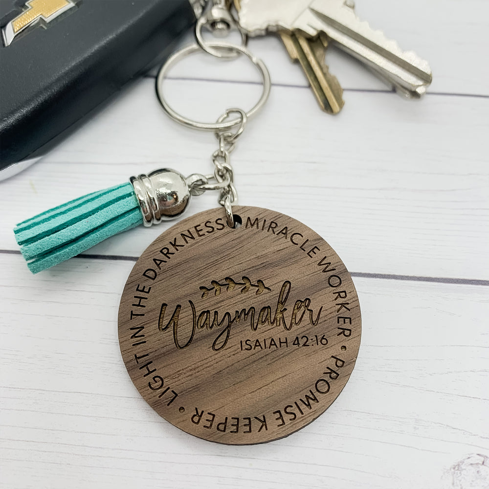 Wood Keychains