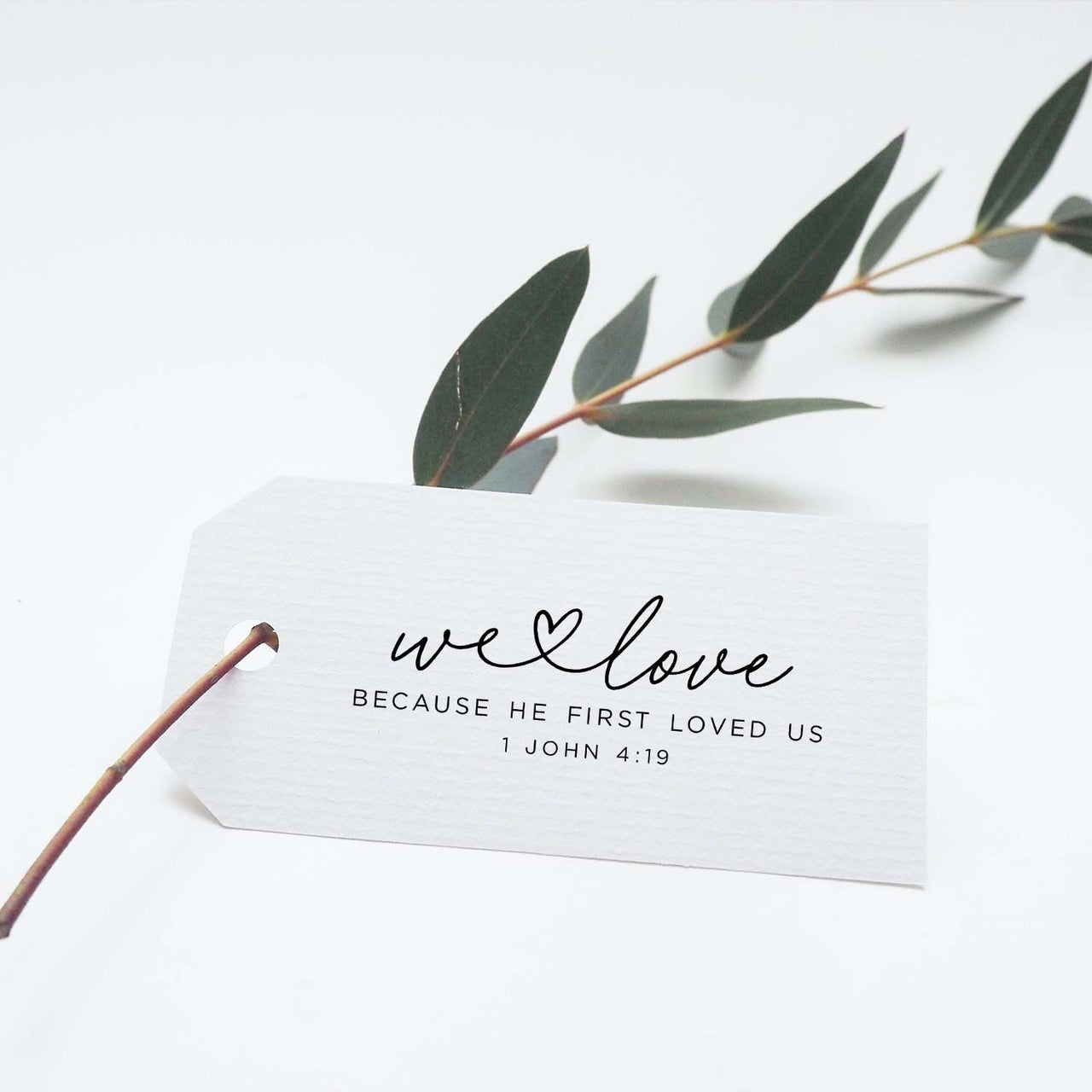We Love Wedding Stamp