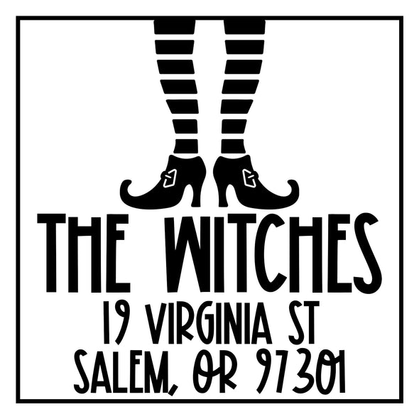 Witch Address Stamp