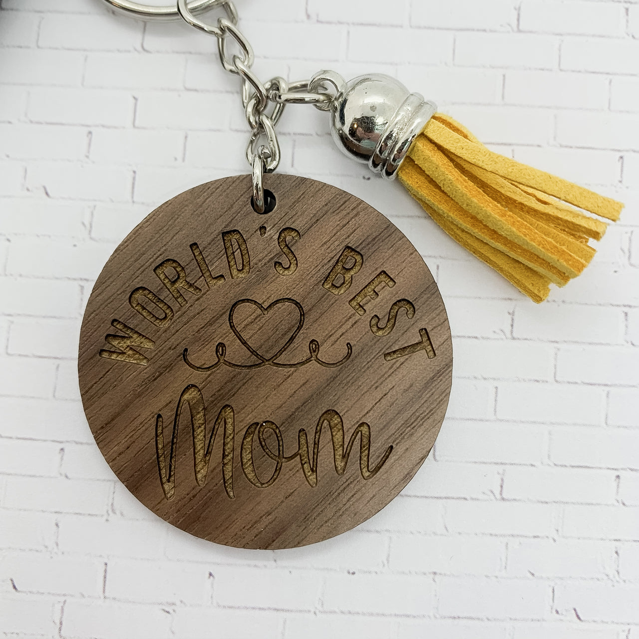 World's Best Mom Keychain
