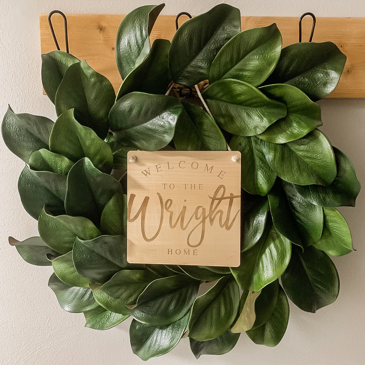 Home Wood Sign