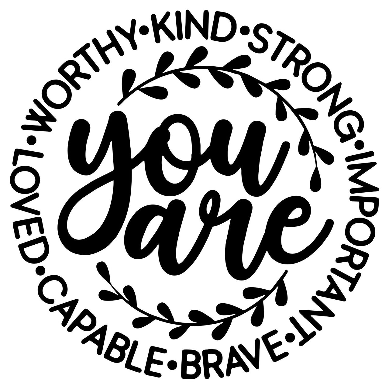You Are Motivational Teacher Stamp