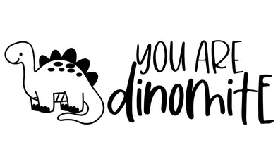 You are Dinomite Teacher Stamp
