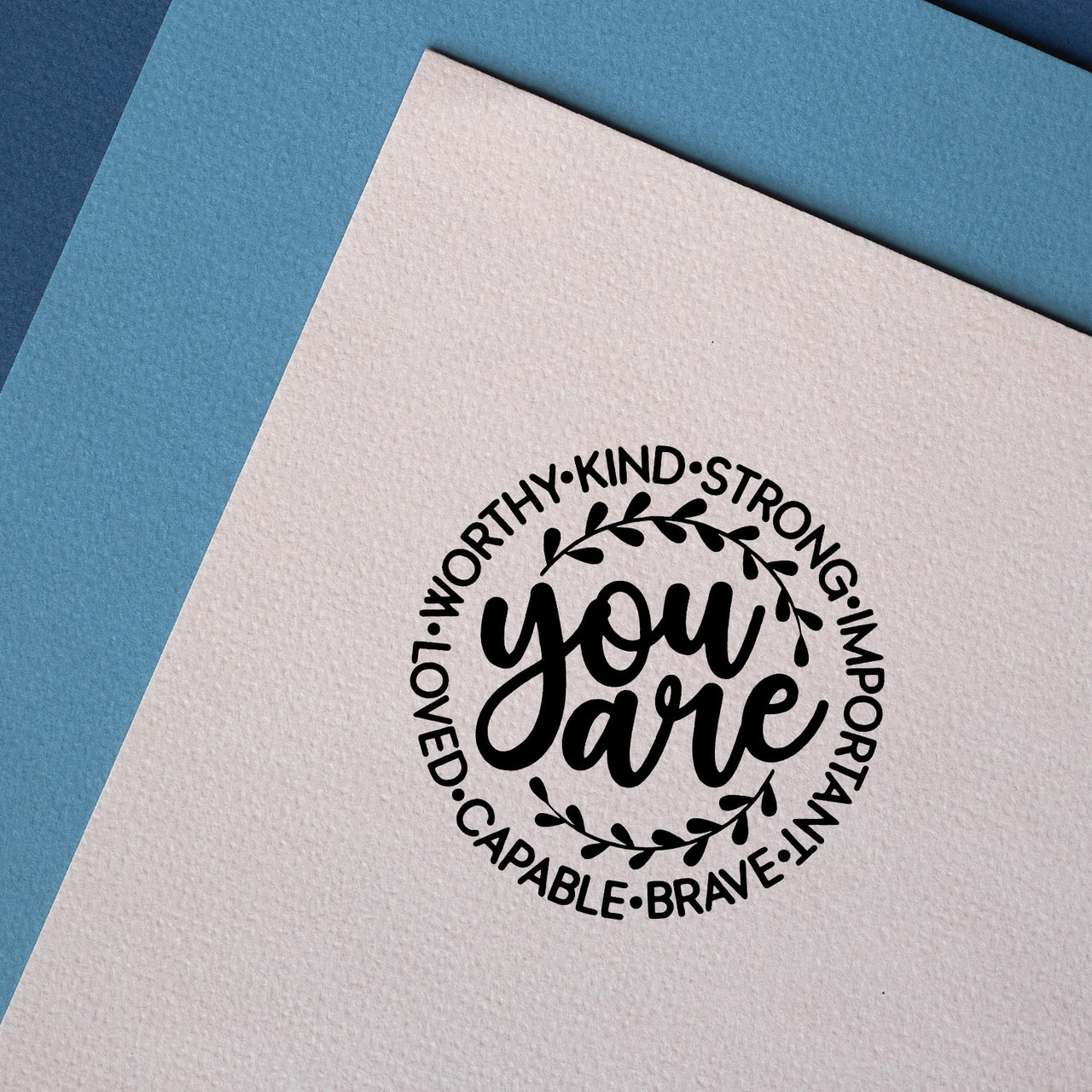 You Are Motivational Teacher Stamp