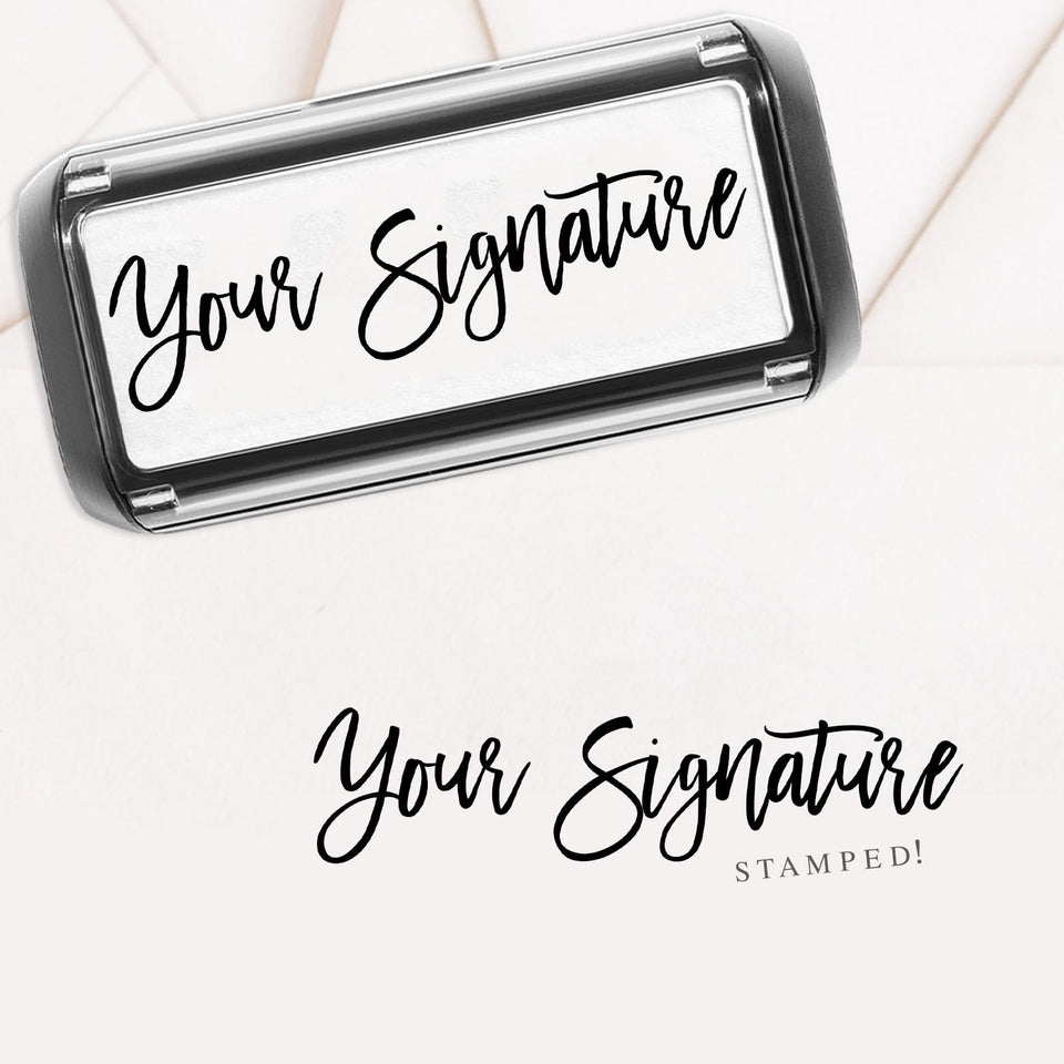 Custom Teacher Signature Stamp - Boutique Stamps & Gifts