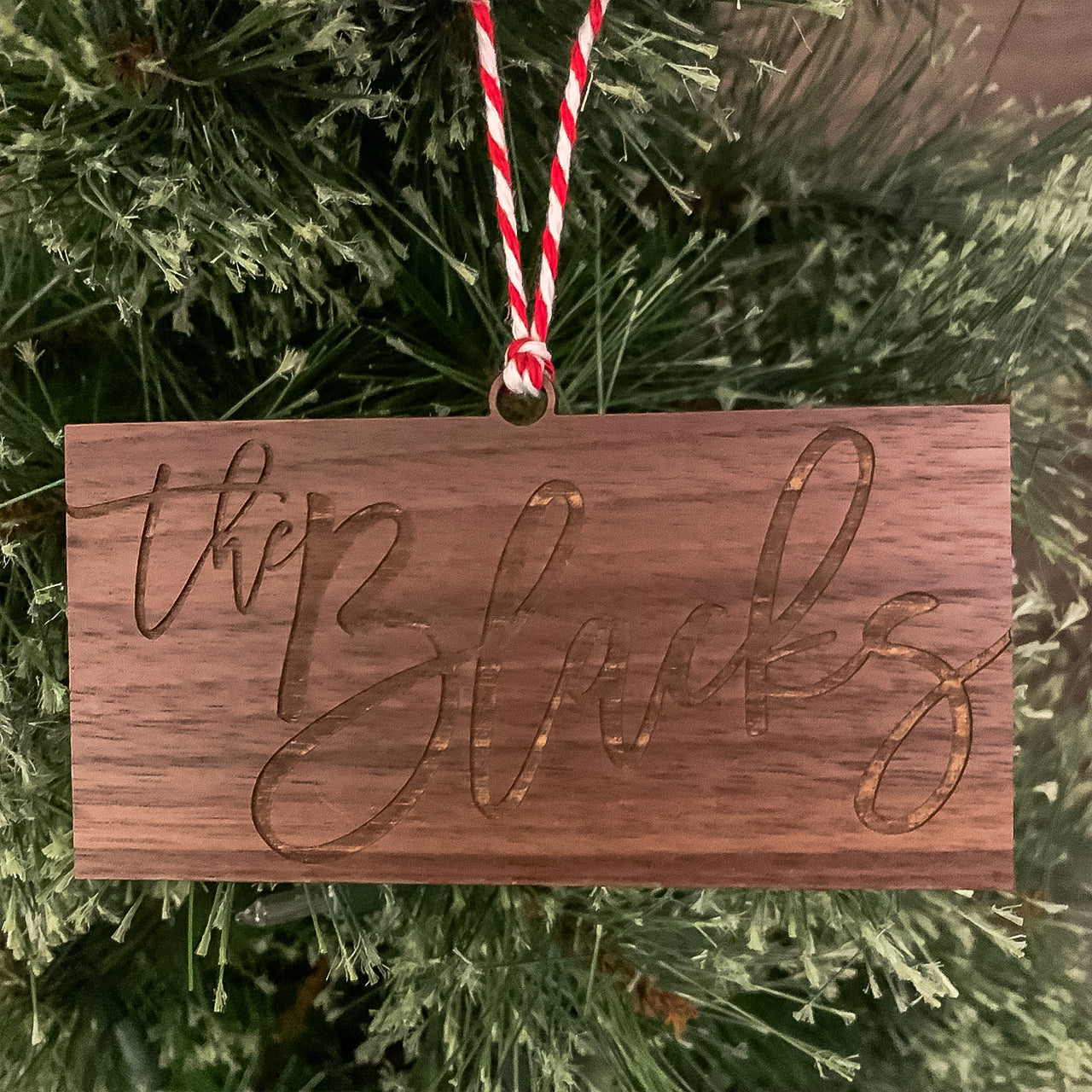 Farmhouse Script Ornament