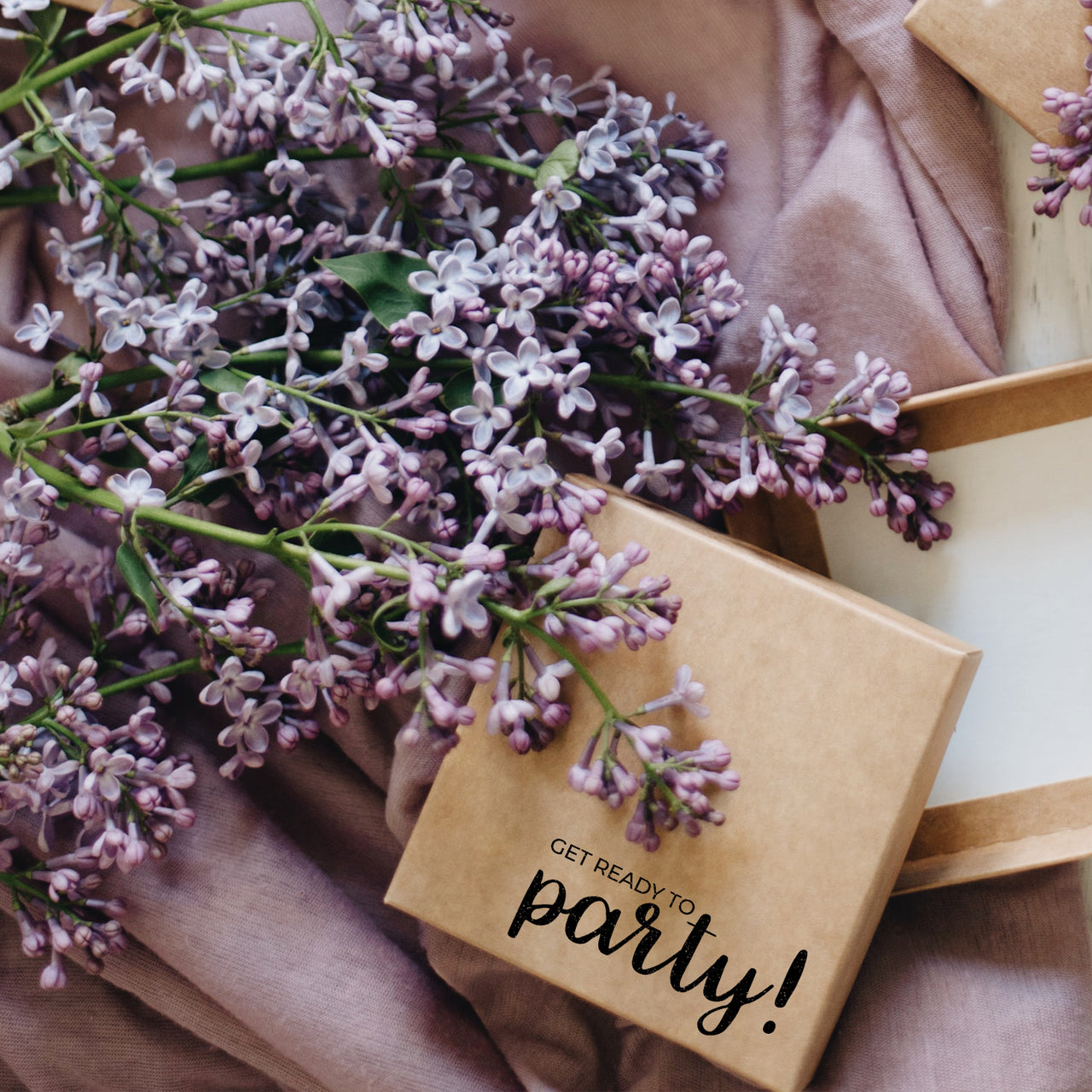Get Ready to Party Wedding Stamp
