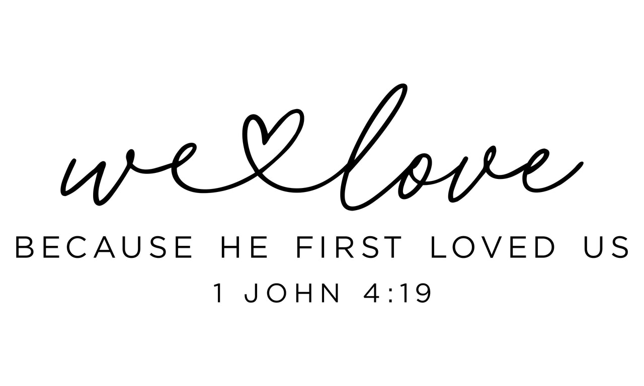 We Love Wedding Stamp