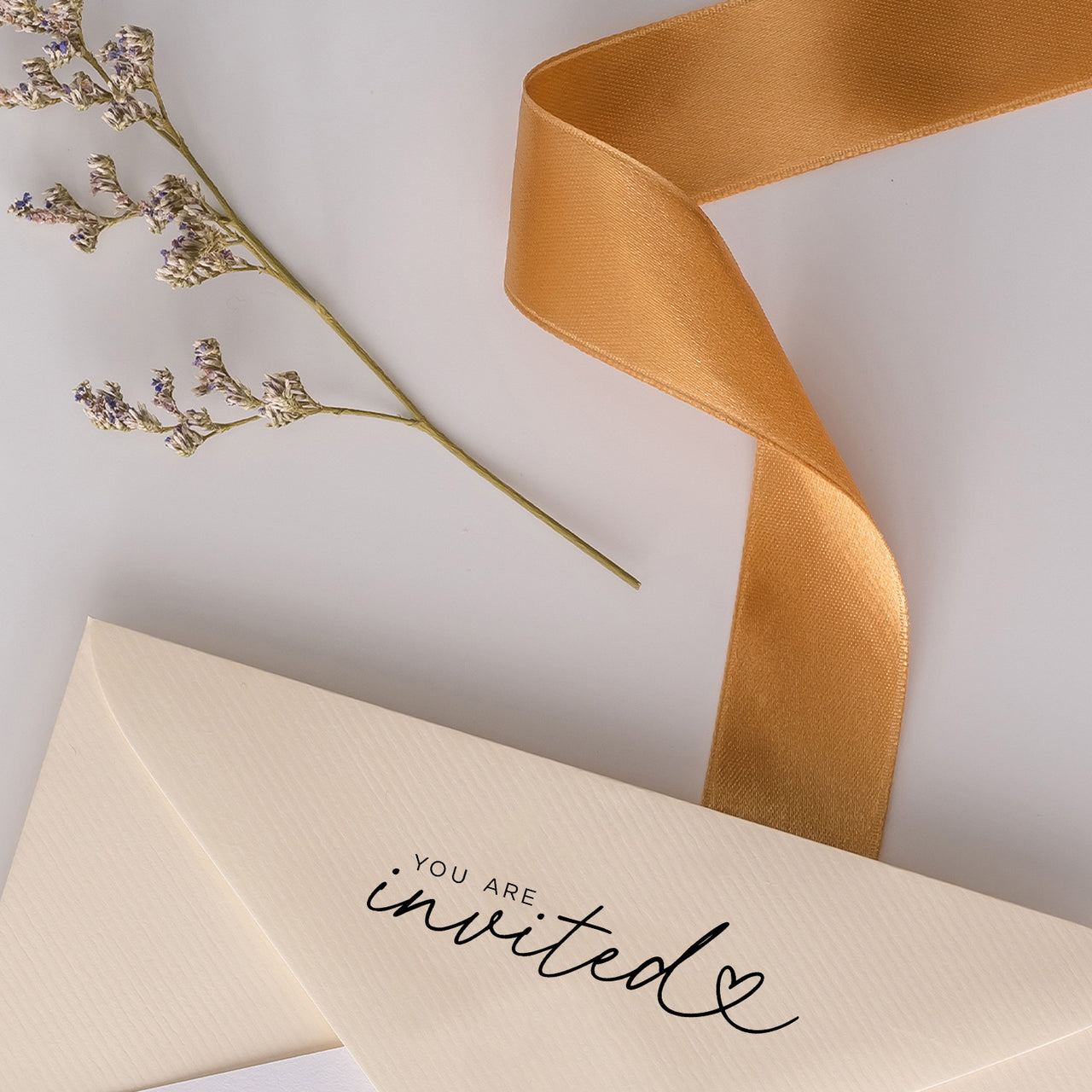 You Are Invited Wedding Stamp